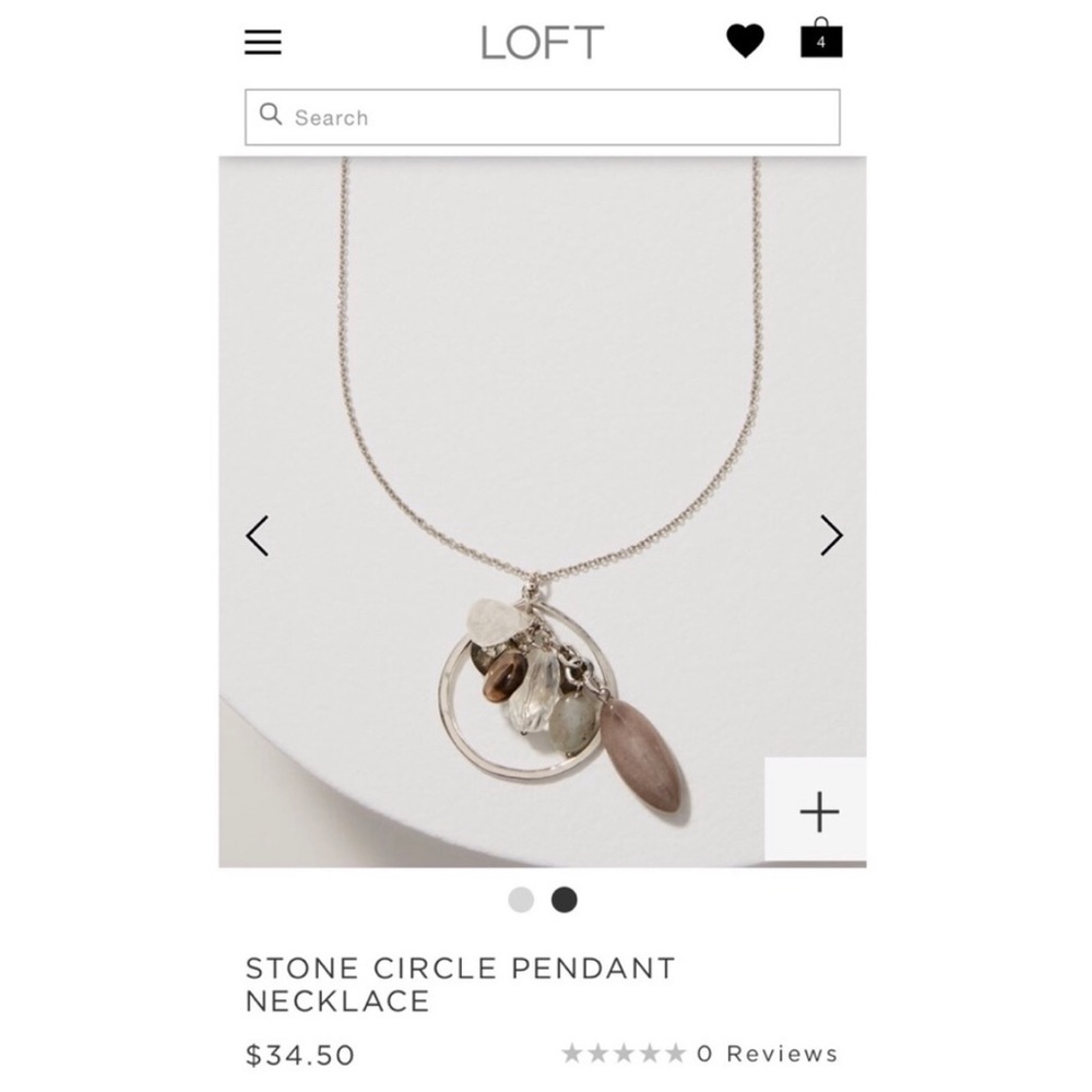 Long multi colored necklace